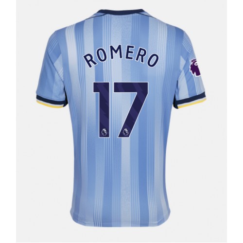 Pánský Fotbalový dres Tottenham Hotspur Cristian Romero #17 2024-25 Venkovní Krátký Rukáv